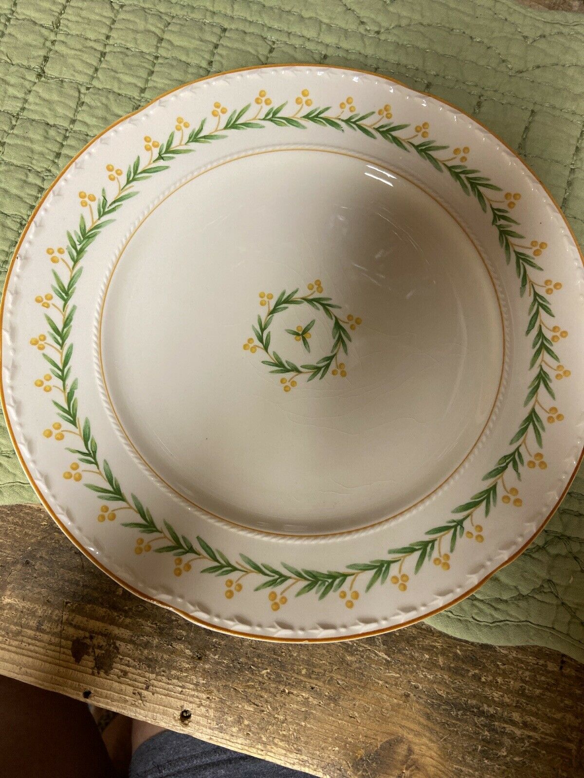 Crook & Ville China (lot 4) With Oval Server Plate