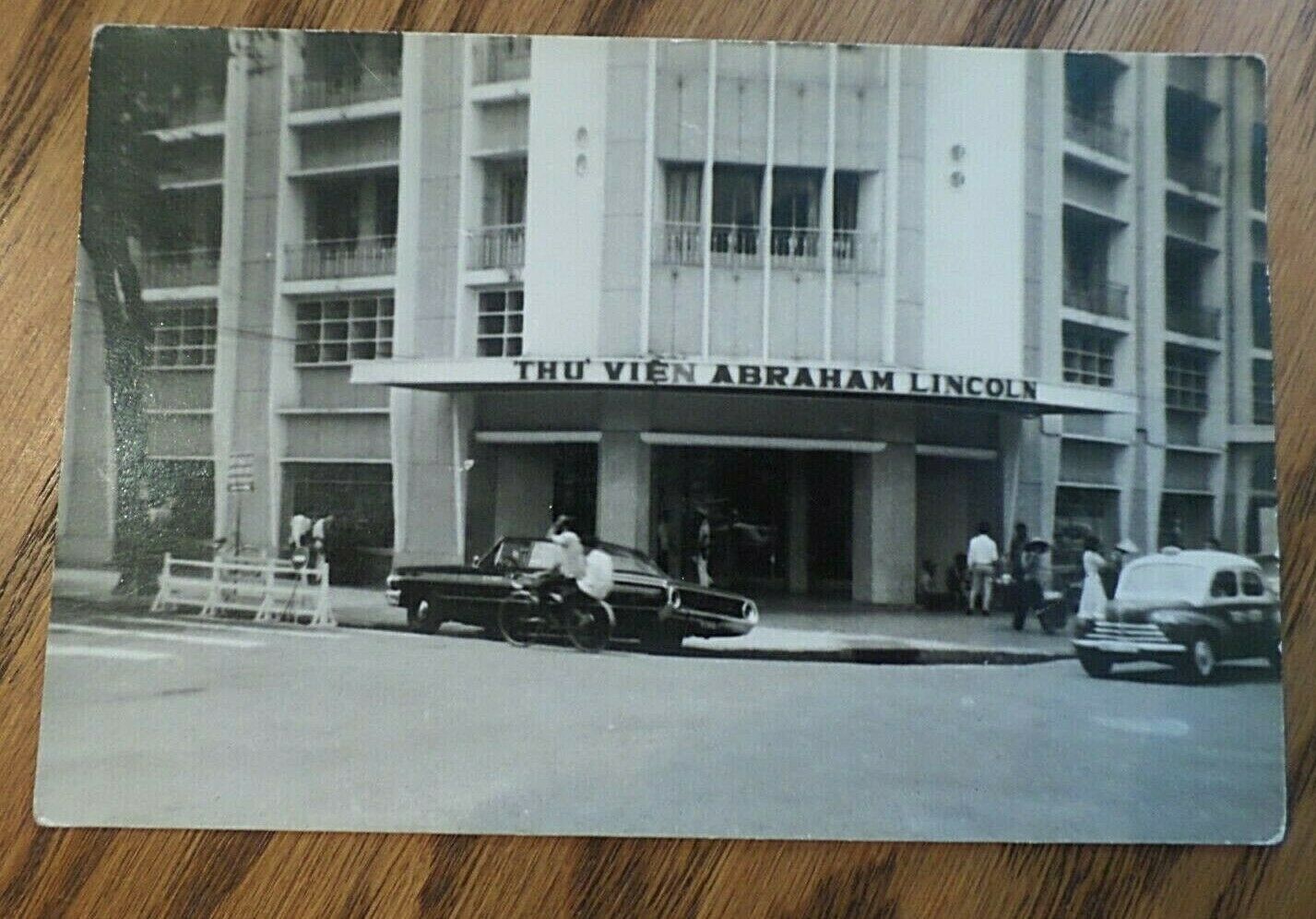 Saigon, Vietnam Photo Thu Vien Abraham Lincoln, Library 1960's Later Rex Hotel
