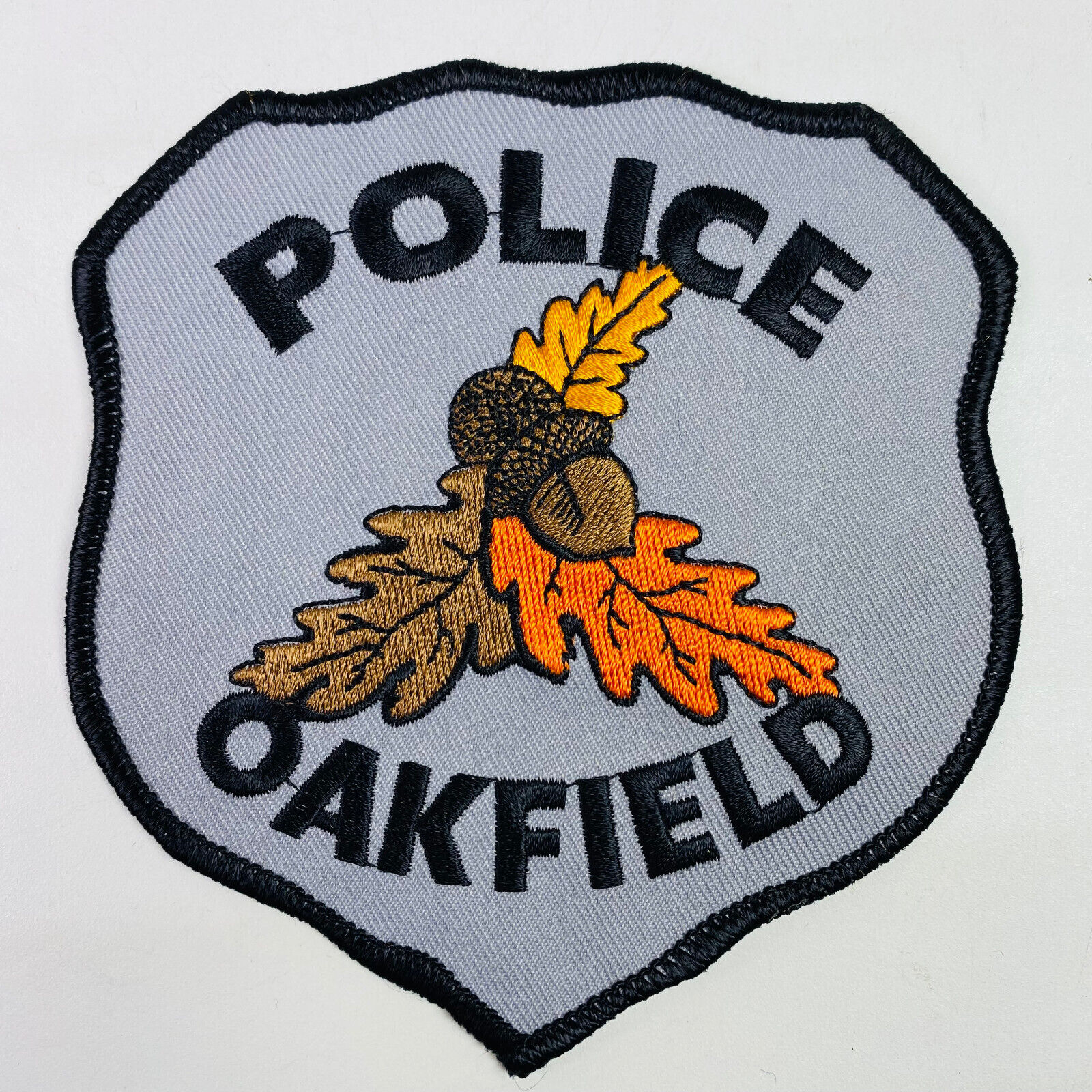 Oakfield Police Wisconsin Wi Acorn Patch B3