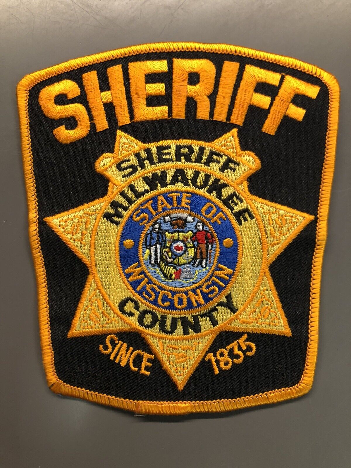 Milwaukee County Wisconsin Sheriff Patch