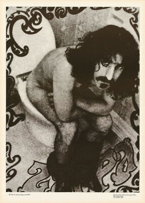 Poster :music : Frank Zappa - On The Crappa - 1981 Free Shipping ! #b1069  Lw6 G