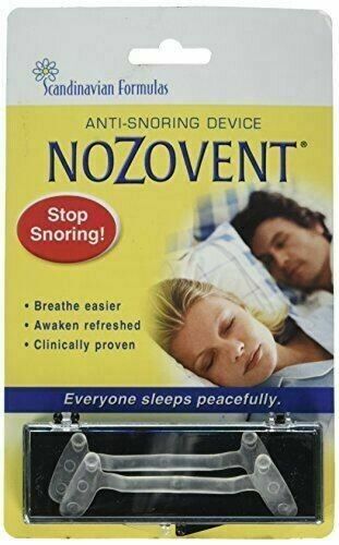 New Scandinavian Formulas Nozovent Anti-snoring Device 2 Count