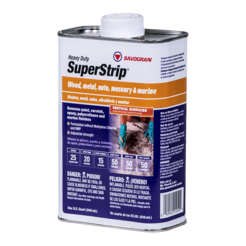 Heavy Duty Super Strip Deep Cutting Stripper Paint Varnish Polyurethane Remover