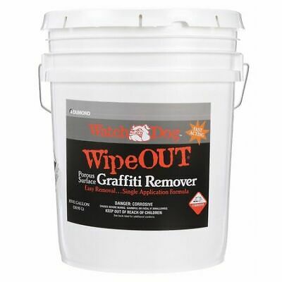 Dumond 8405 Watch Dog Wipe Out Porous Surface Graffiti Remover, 5 Gallon