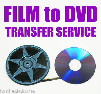 Vintage Regular 8mm, Super 8mm Home Movie Film To Dvd Or Digital Files Transfer