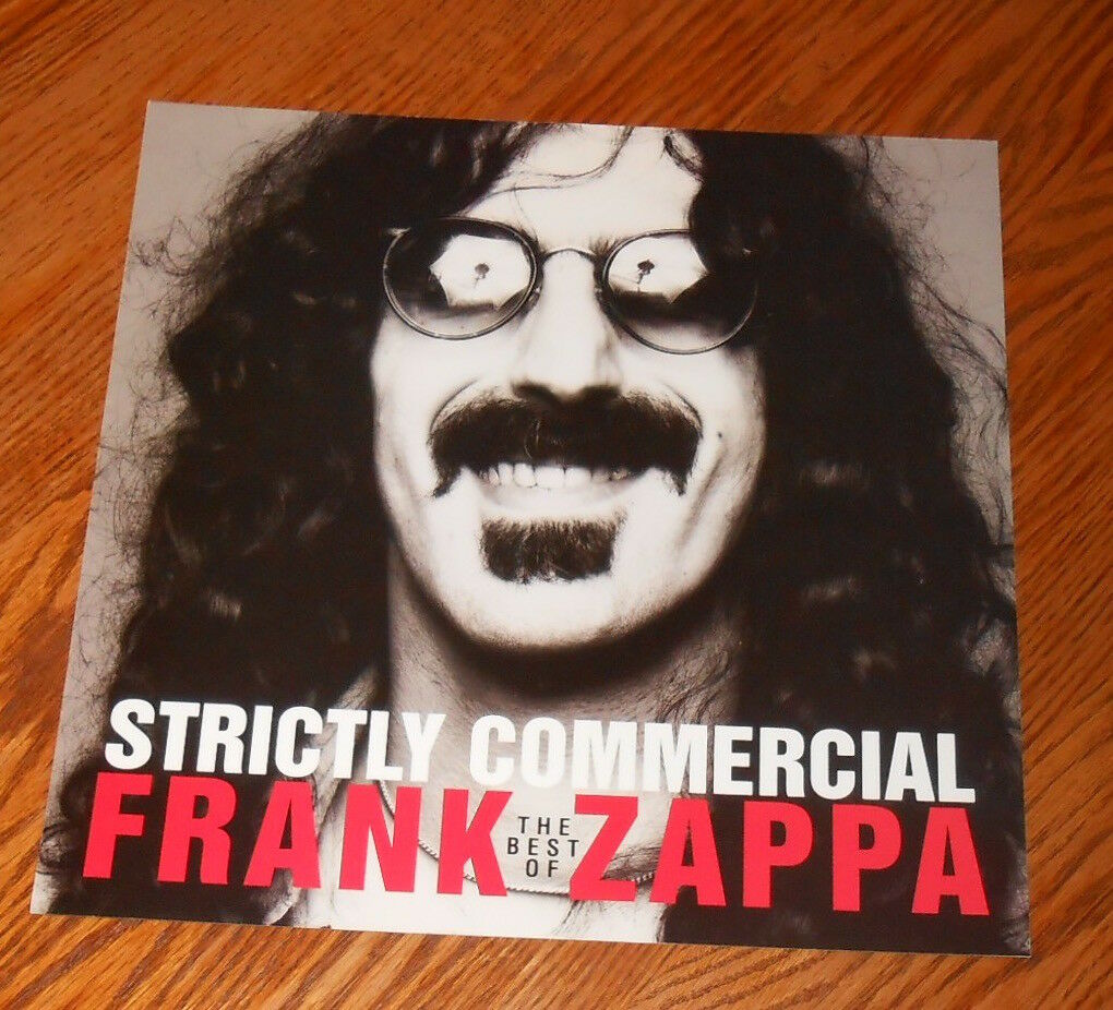 Frank Zappa Strictly Commercial Poster 2-sided Flat Square 12x12