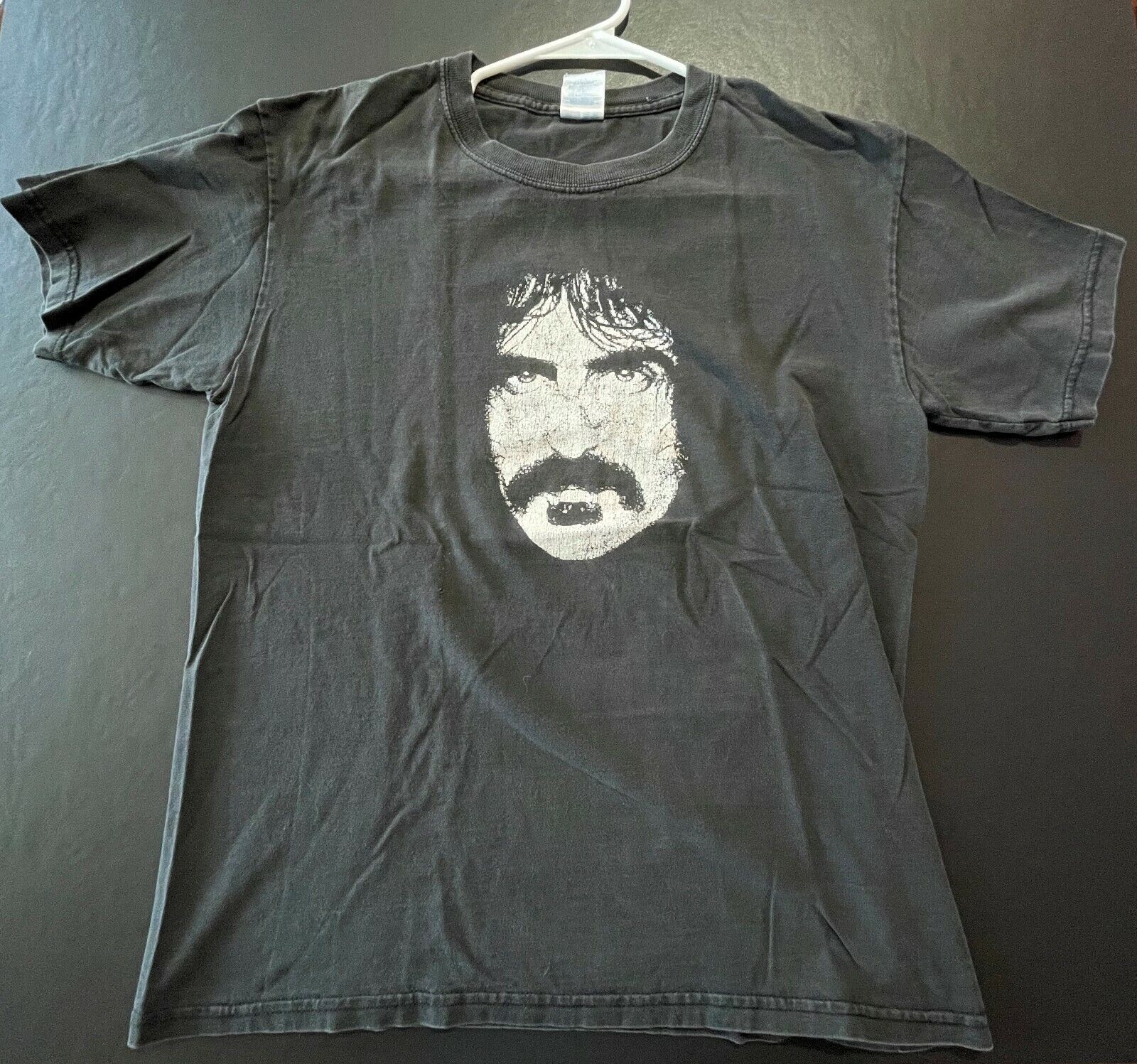 Frank Zappa (medium) Black Vintage T-shirt