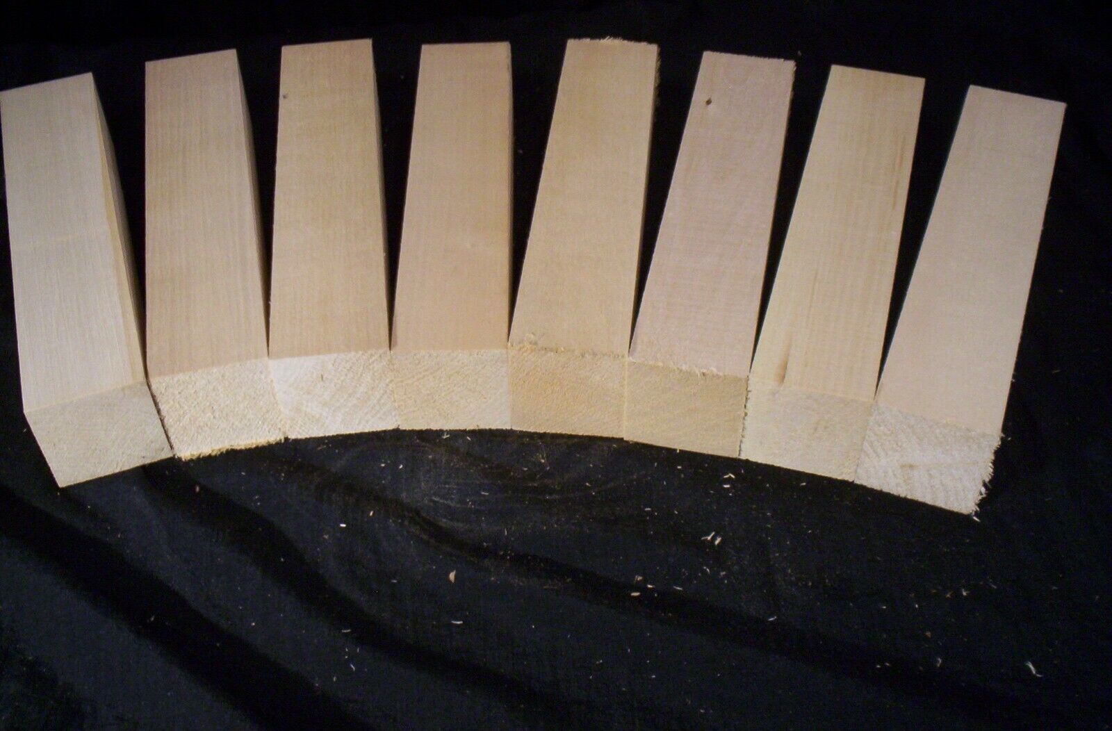 8 Piece Basswood  1 1/2 X 1 1/2 X 5 1/2" Carving Blanks Craft Wood Lumber