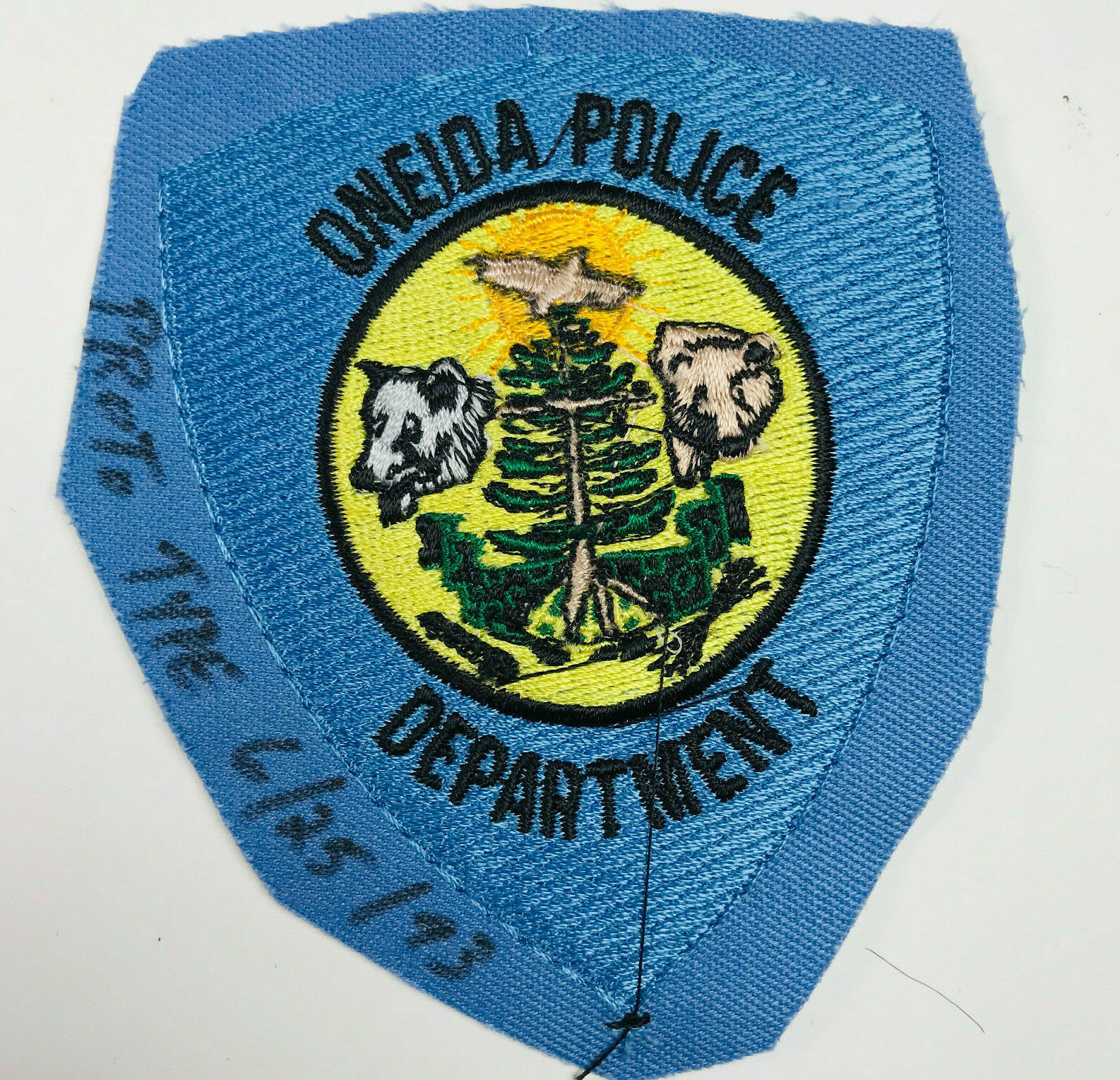 Oneida Tribal Police Prototype Sample Wisconsin Patch