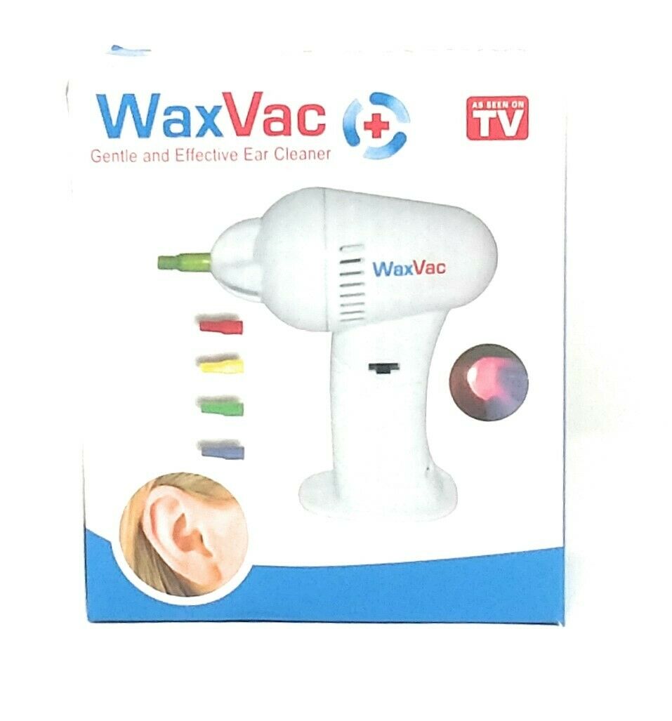 Wax Vac Portable Vacuum Cleaner Ear Wax Remover